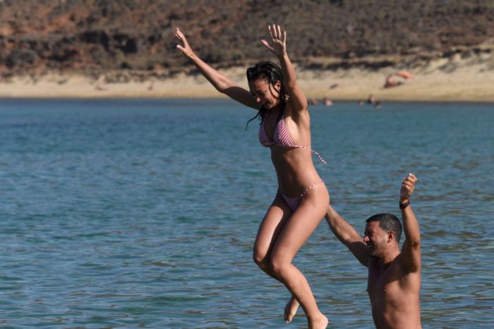 Amy Jackson Enjoys Bikini Vacation At The Beach In Mykonos